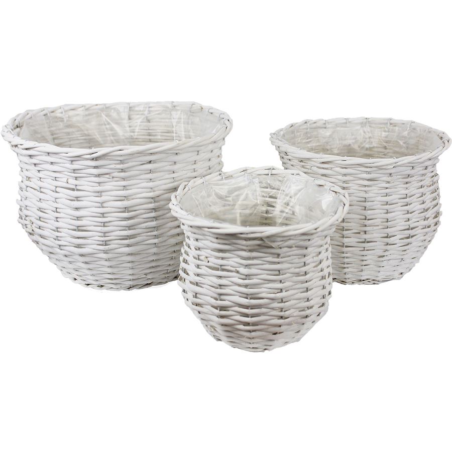 Obal kulatý bílý s plastem P0420-01, 3ks