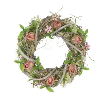 Dekorační jarní věnec P2393/2