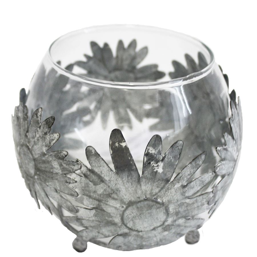 Svícen s dekorací S0036/M