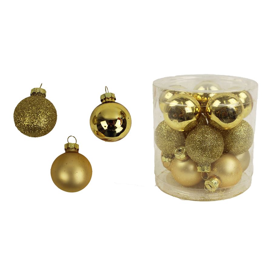 Vánoční ozdoba, sada 15ks S0173/ZL