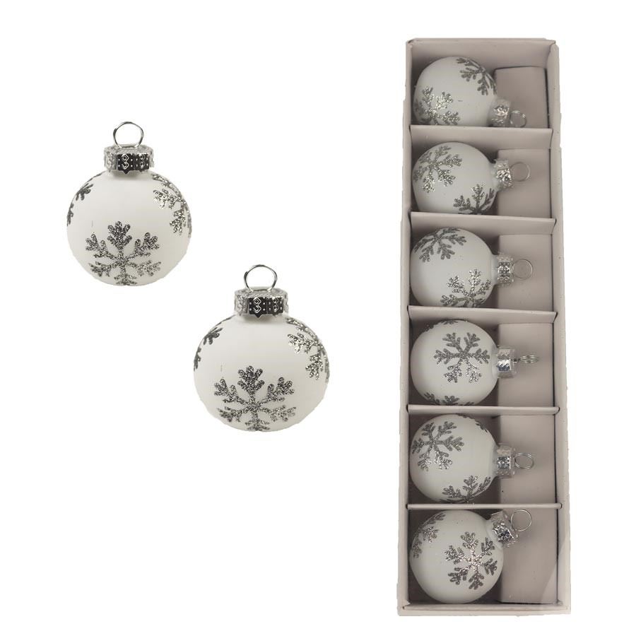 Vánoční ozdoba, 6 ks S0355