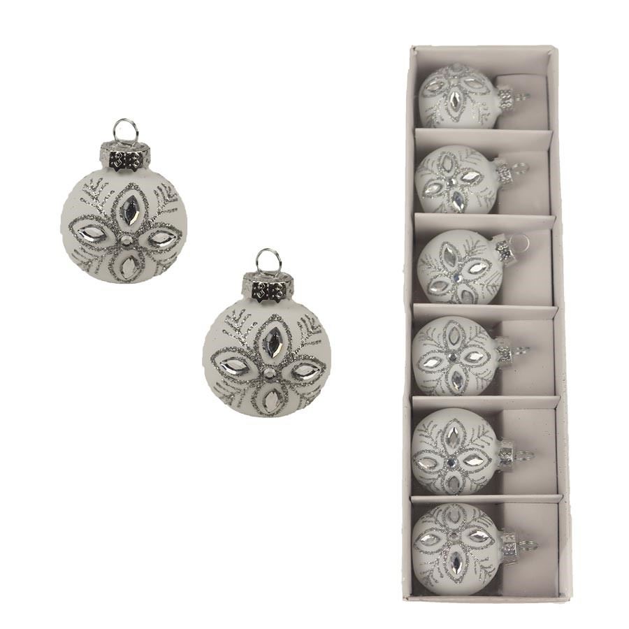 Vánoční ozdoba, 6 ks S0357