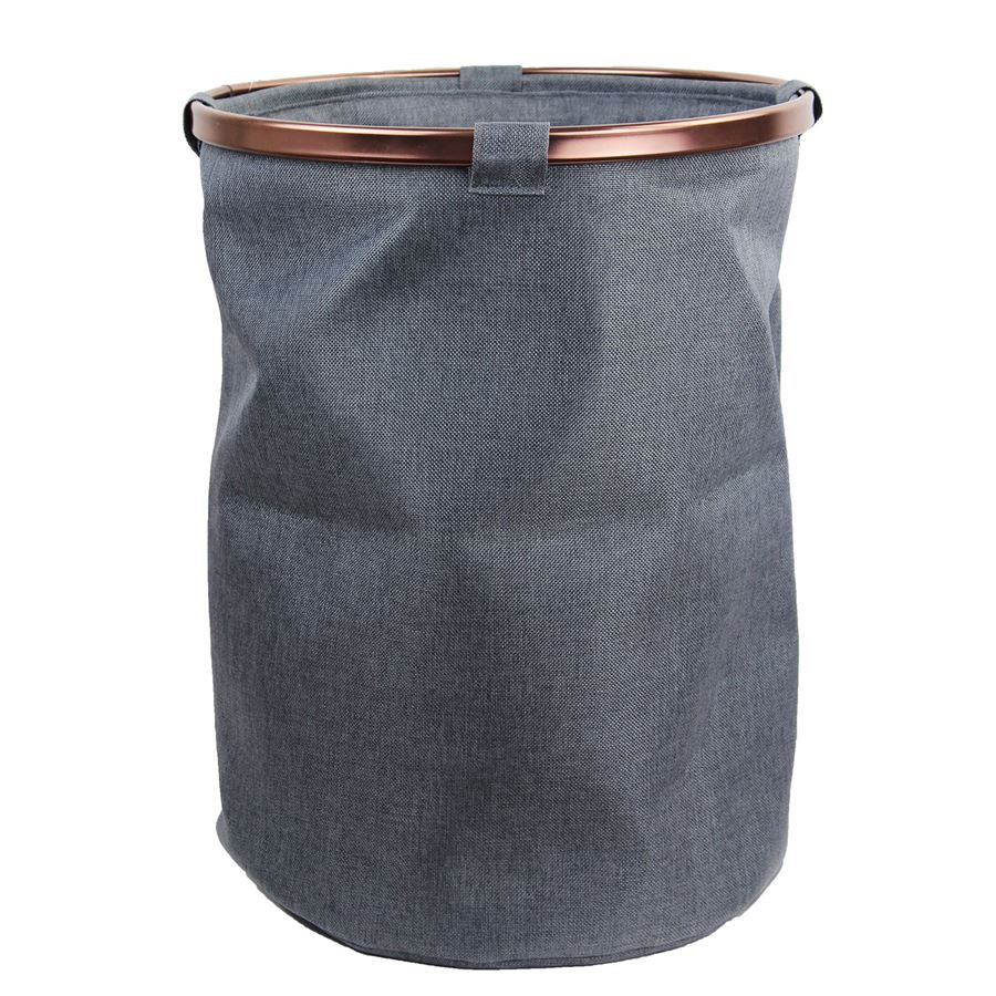 Koš textilní šedý X0598-21