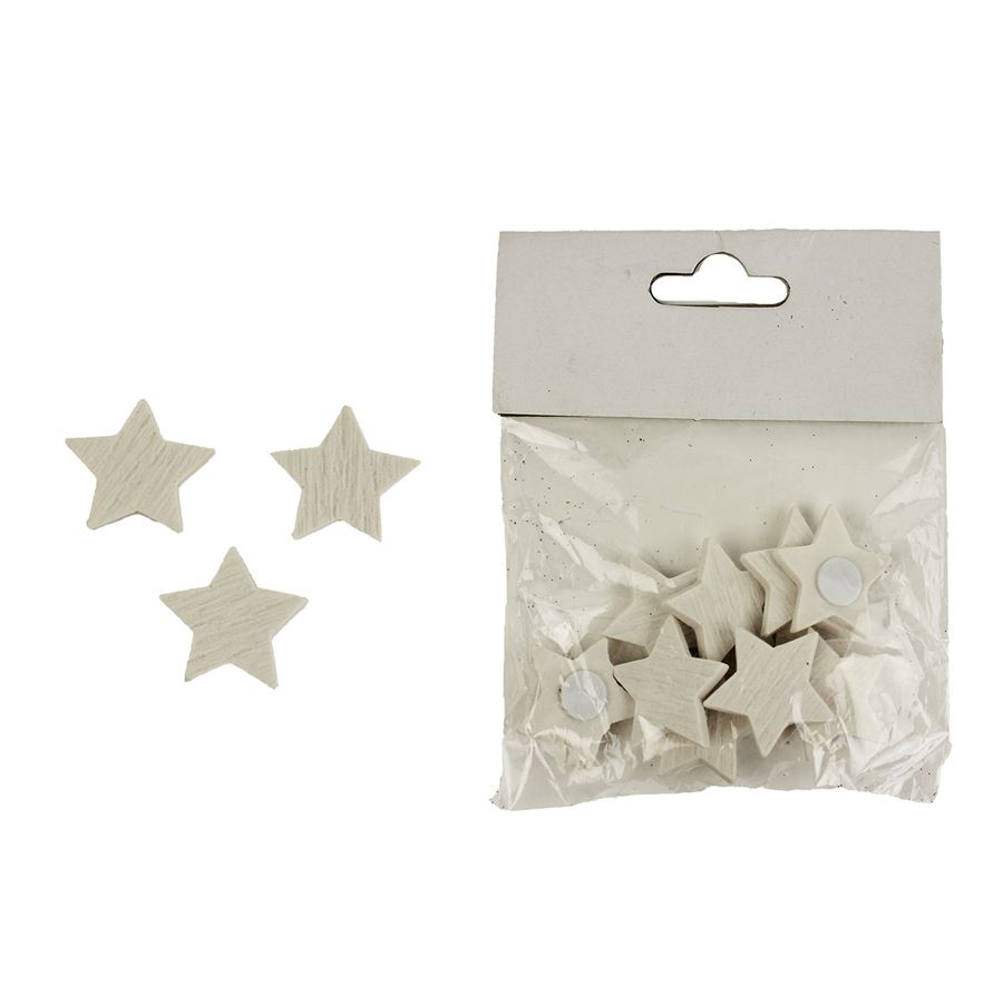 Hvězdičky k nalepení, 10 ks X1638