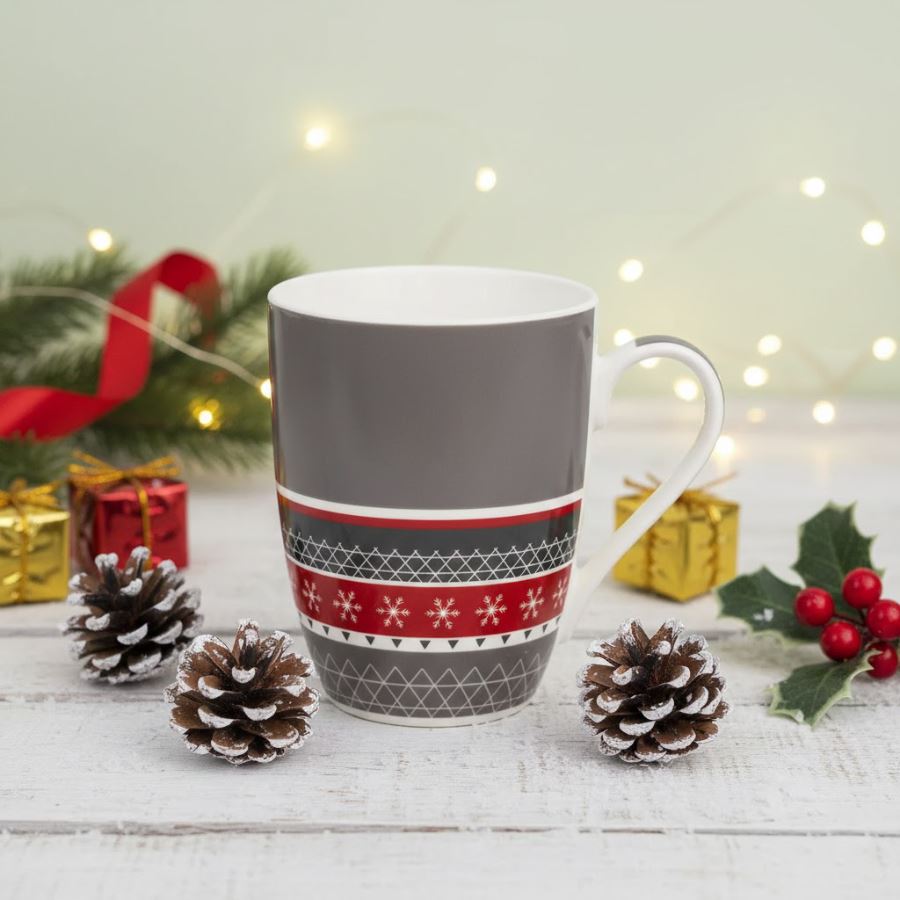 Hrnek porcelánový NORSKÝ VZOR X2196