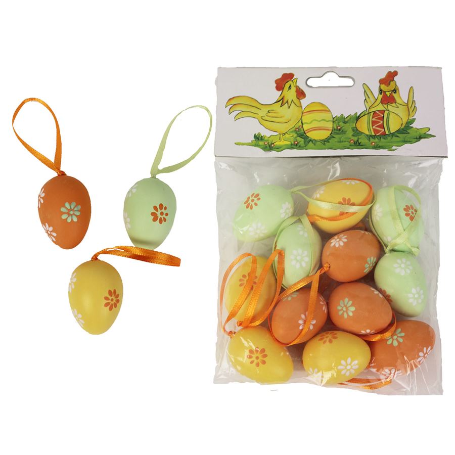 Velikonoční vajíčka, 12 ks X2444