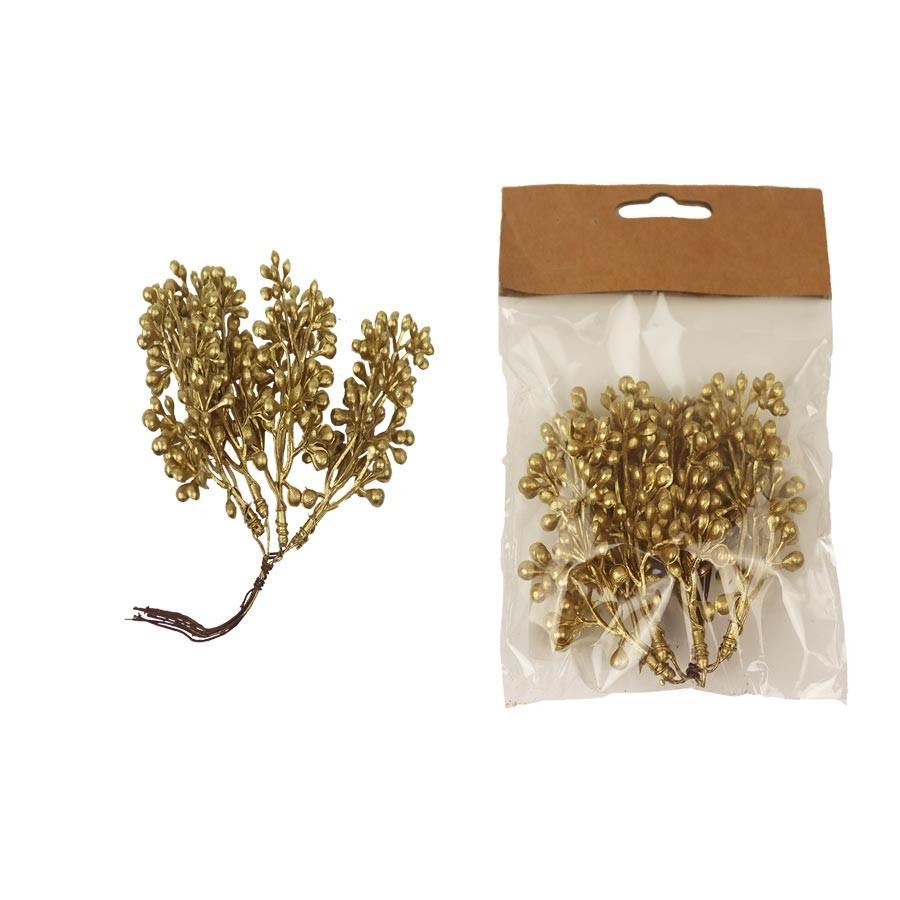 Dekorační větvička, 4ks X4441