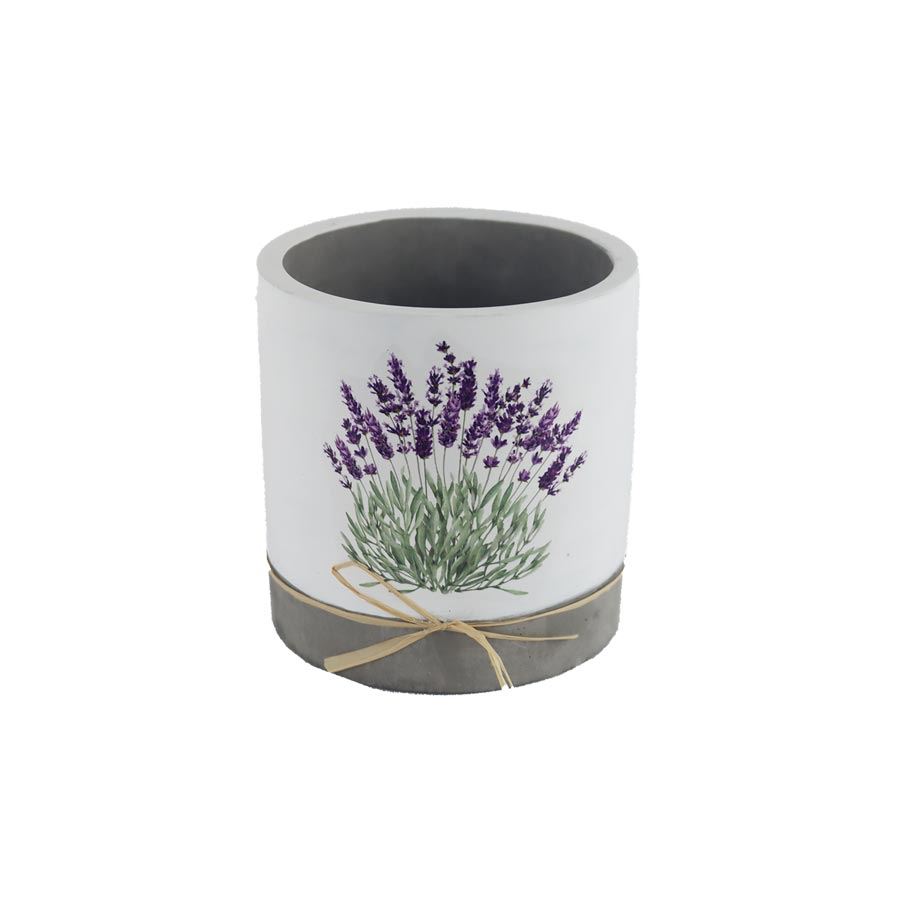 Obal na květiny kulatý levandule X5808/1