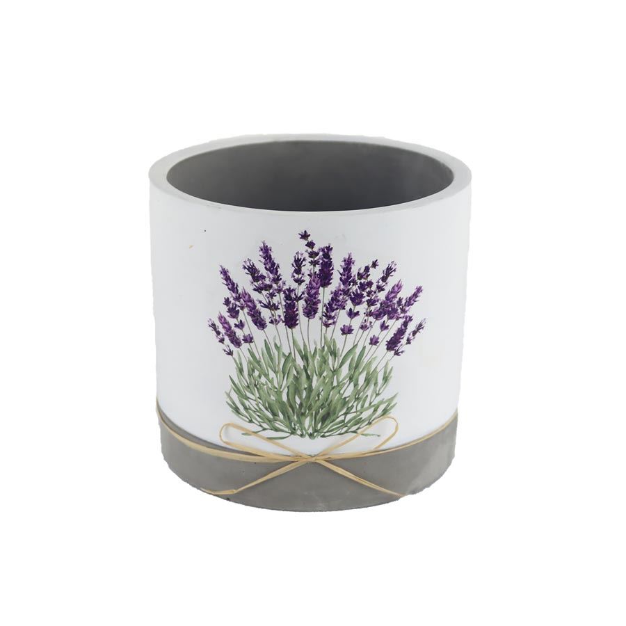 Obal na květiny kulatý levandule X5808/2