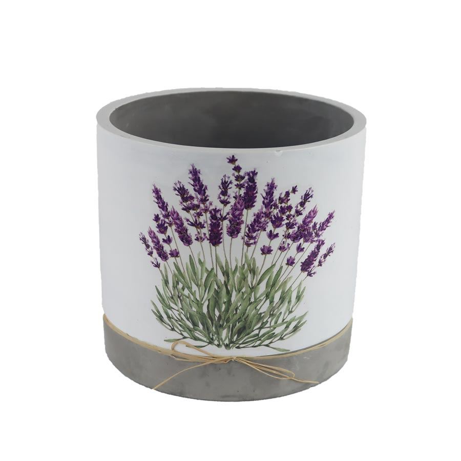 Obal na květiny kulatý levandule X5808/3