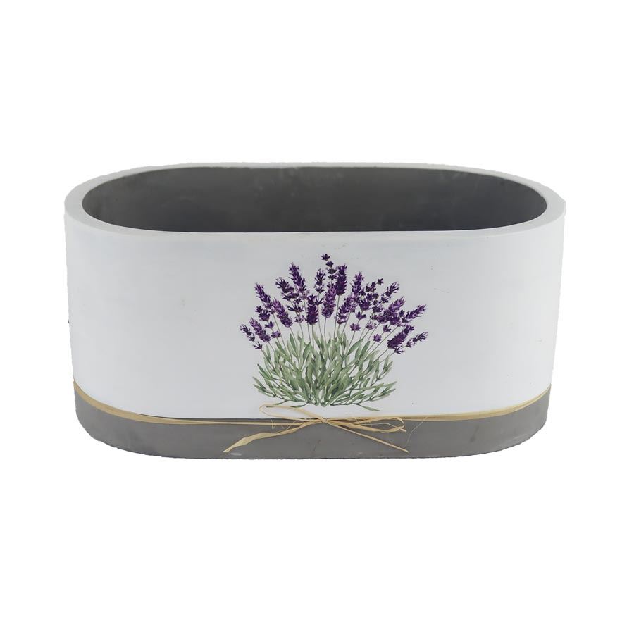 Obal na květiny ovál levandule X5810/1