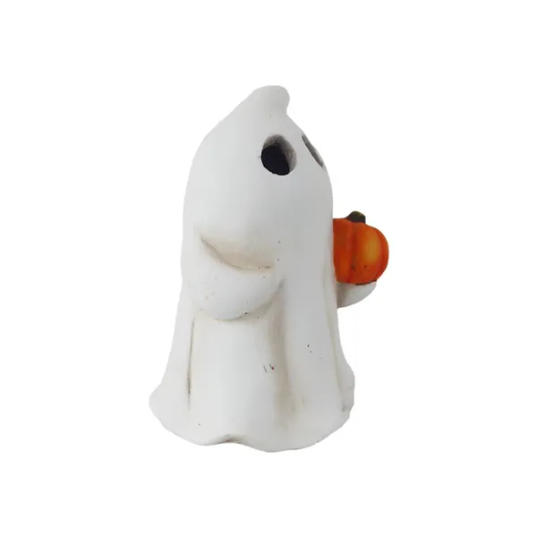 Halloweenská dekorace duch s LED osvětlením X7433