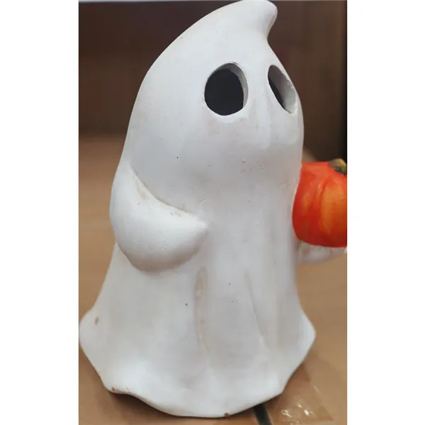 Halloweenská dekorace duch s LED osvětlením 2. jakost X7433