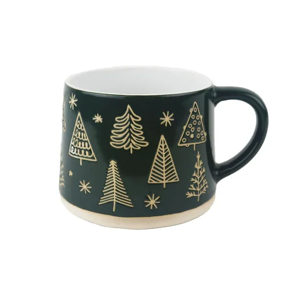 Keramický hrnek se stromečky v krabičce X7648/S1