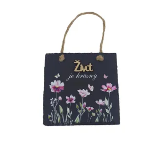 Břidlicová tabulka k zavěšení X7914