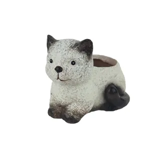 Dekorace k osázení kočka X8111