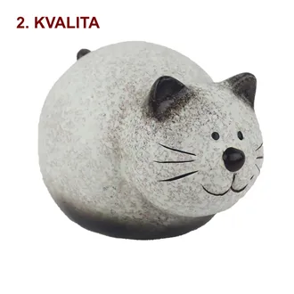 Dekorace kočka 2. jakost X8113/3