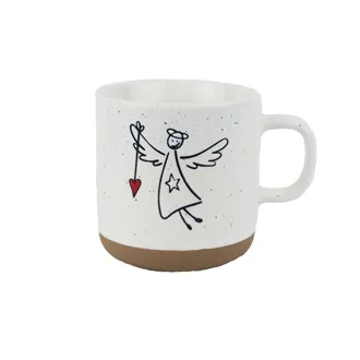 Porcelánový hrnek anděl X8694