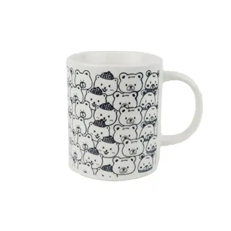 Porcelánový hrnek medvídci X8697